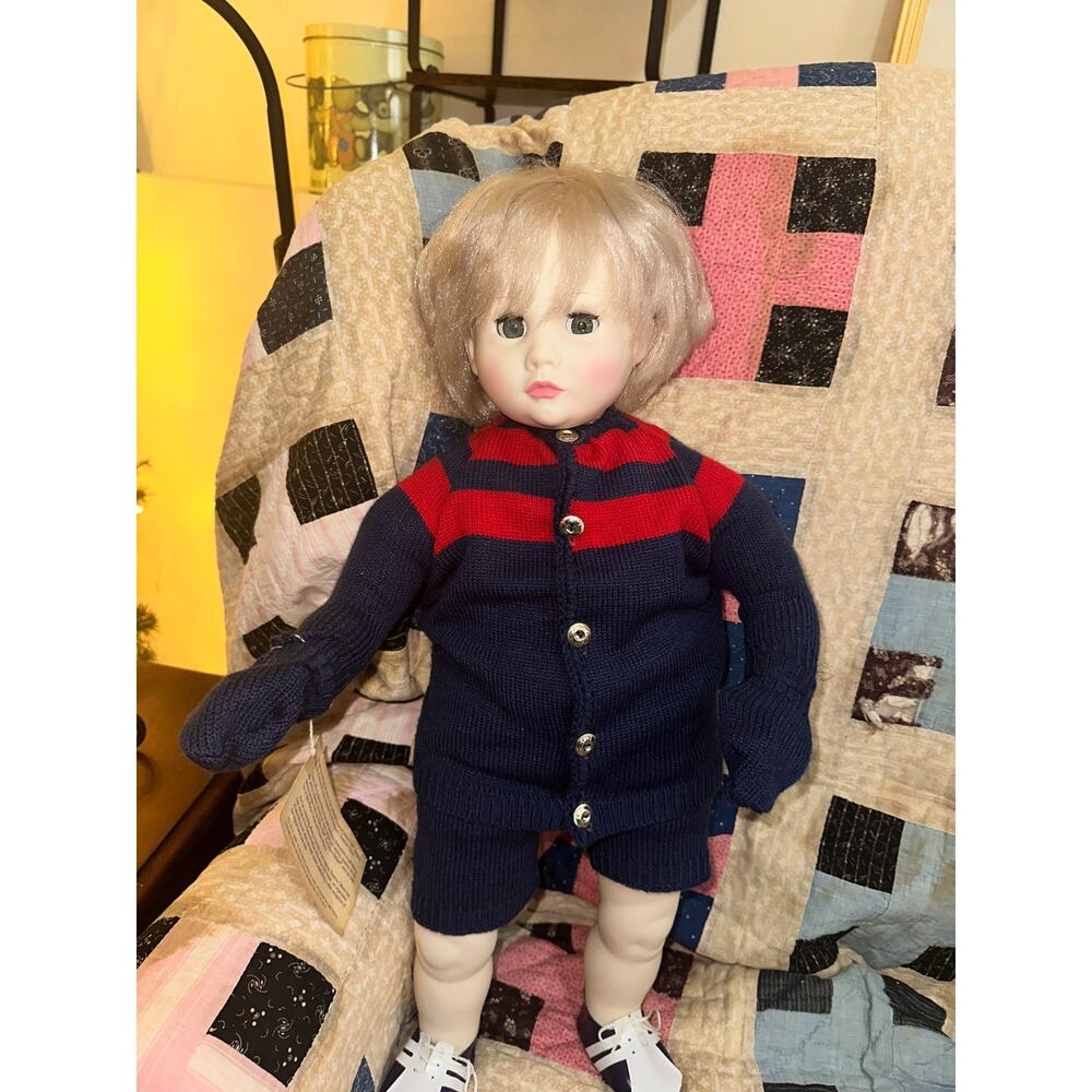 Suzanne Gibson Doll Eric 1971 New with Tags 22"